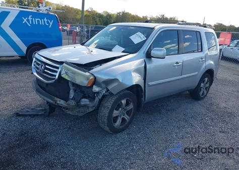 2013 Honda Pilot Ex-L из США, поврежденный, VIN 5FNYF4H51DB060384